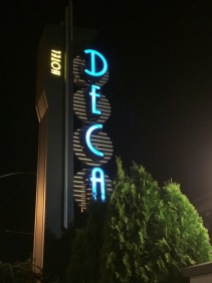 Hotel Deca sign
